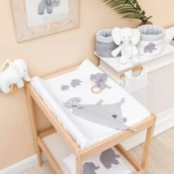 NATTOU Doudou Plat Tembo L'éléphant Gris (30 Cm) -Nattou doudou plat tembo l elephant gris 30 cm 4