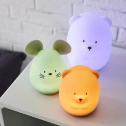 NATTOU Veilleuse Medium Ours Caramel 12cm Silicone 9 NATTOU Veilleuse Medium Ours Caramel 12cm Silicone -Nattou jo060476643 2