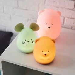 NATTOU Veilleuse Medium Ours Caramel 12cm Silicone 10 NATTOU Veilleuse Medium Ours Caramel 12cm Silicone -Nattou jo060476643 3