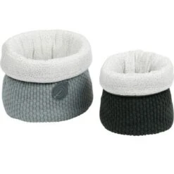 NATTOU Lot De 2 Paniers De Rangement Luna & Axel