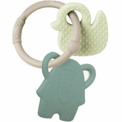 Nattou Anneau De Dentition Canard Et éléphant Gris