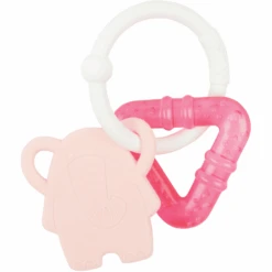 Nattou Anneau De Dentition Réfrigérant Rose