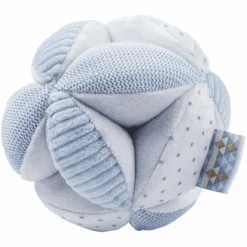 Nattou Balle D'éveil Lapidou Bleu