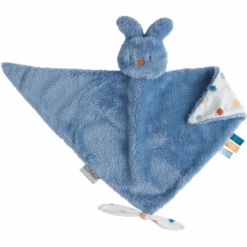 Nattou Doudou Lapin Tipidou Bleu 50x45 Cm