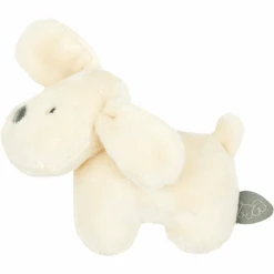 Nattou Hochet Chien Charlie Flanelle Vanille