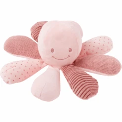 Nattou Peluche D'activité Pieuvre Lapidou Rose