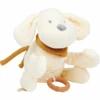 Nattou Peluche Musicale Chien Charlie Flanelle Vanille 30 Cm