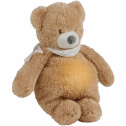 Nattou Peluche Veilleuse Ours Sleepy Brun Clair