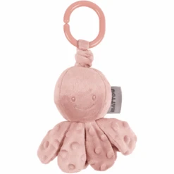 Nattou Peluche Vibrante Pieuvre Lapidou Vieux Rose
