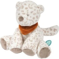 NATTOU Peluche Jungo Léopard Des Neiges Boris & Jungo (30 Cm)
