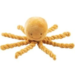 NATTOU Peluche Pieuvre Lapidou Ocre (23 Cm)