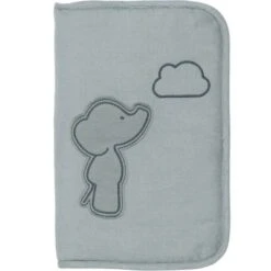 NATTOU Protège Carnet De Santé En Coton Luna & Axel