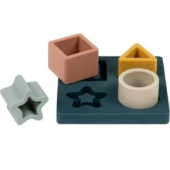 NATTOU Puzzle En Silicone à Encastrer Vert Foncé