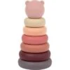 NATTOU Pyramide à Empiler Pastel Ours Rose -Nattou pyramide a empiler pastel ours rose