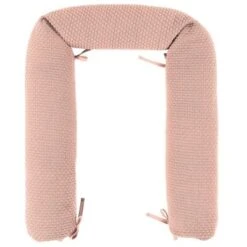 NATTOU Tour De Lit Traversin En Tricot Rose Susie & Bonnie (180 Cm)