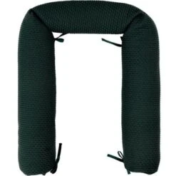 NATTOU Tour De Lit Traversin En Tricot Vert Foncé Axel Et Luna (180 Cm)