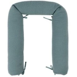 NATTOU Tour De Lit Traversin En Tricot Vert Sauge Axel Et Luna (180 Cm)